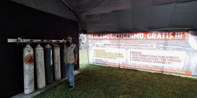 Oksigen gratis bagi warga Malang