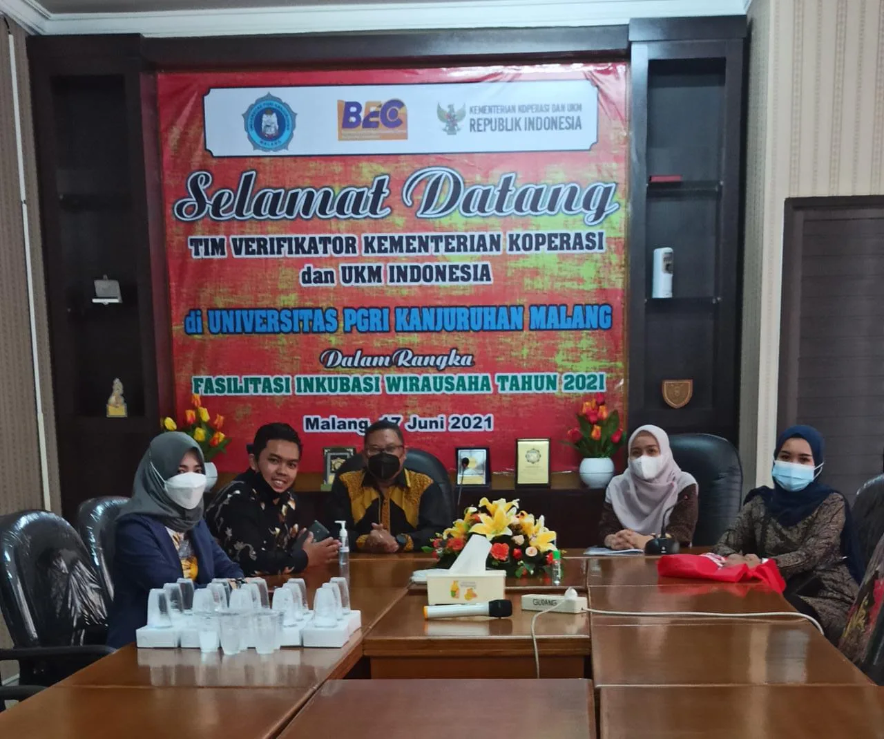 BEC Unikama - BEC Unikama Lolos Seleksi Fasilitasi Pengembangan Lembaga Inkubator Kemenkop dan UKM