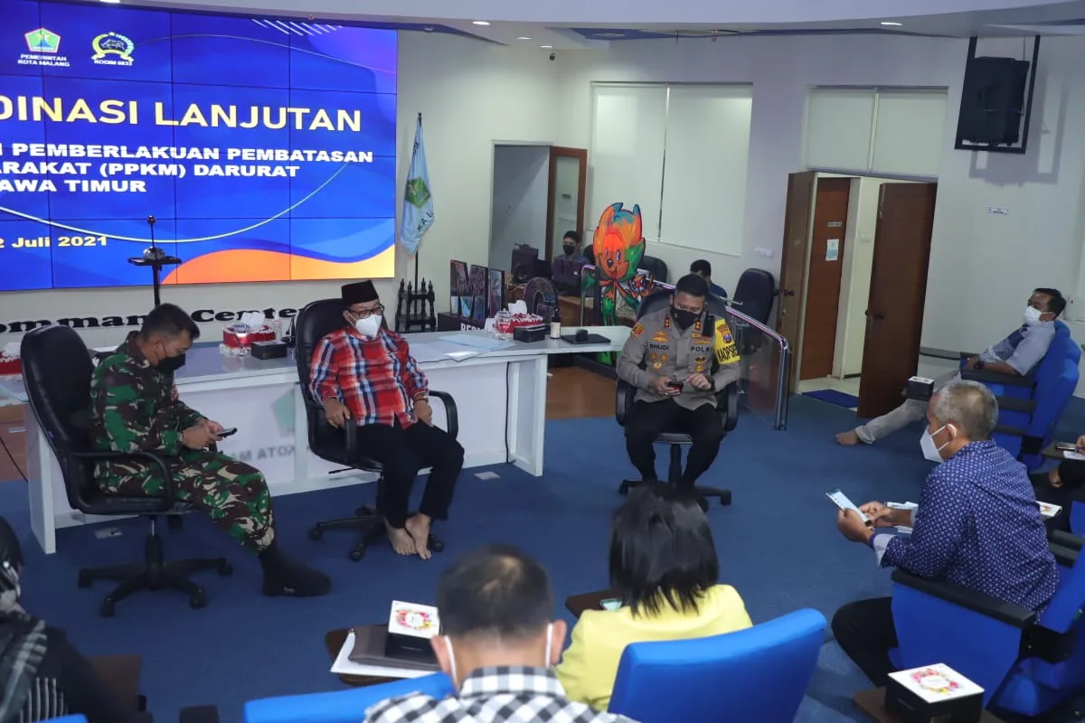 kota Malang - Kota Malang Resmi Laksanakan PPKM Darurat Hari Ini