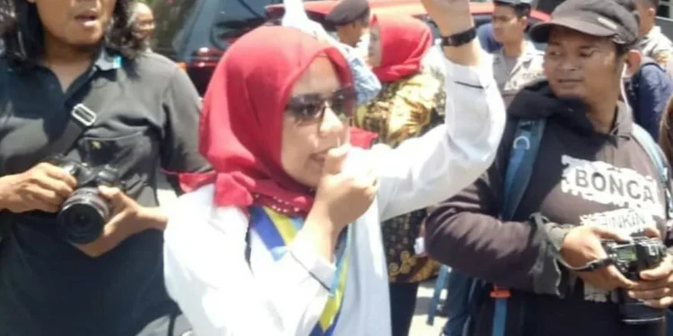 Ketua Korpri PMII Jatim, Dini Adhiyati. Foto/dok