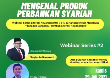 Webinar Tugu Media Group X OJK Malang.