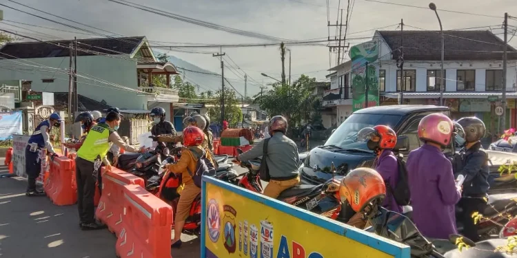 penyekatan untuk masuk kota Batu berdampak pada wisata kota batu