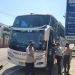 Petugas melakukan operasi Bus AKAP di Terminal Arjosari