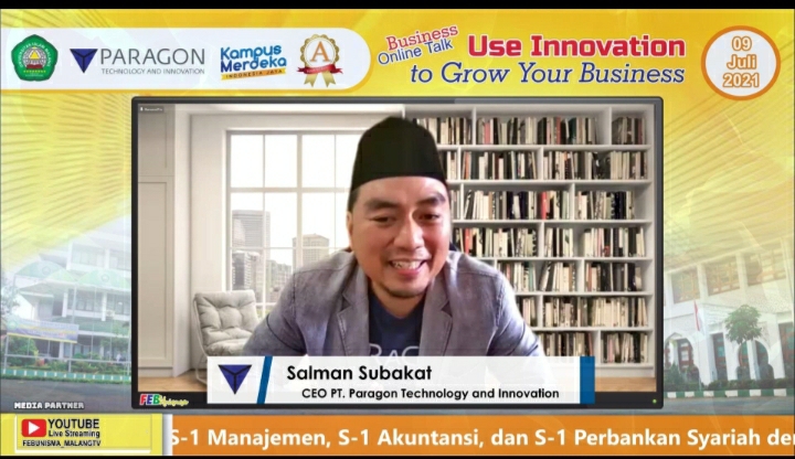 CEO Paragon, Salman Subakat. dok/screenshoot