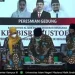 Rektor UIN Maliki Malang Prof. Dr. H. Abdul Haris, M. Ag saat meresmikan Bait Tahfidz Al-Quran dan Moderasi Beragama.