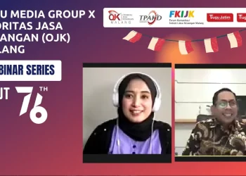 Strategi finansila dibahas di webinar series Tugumedia Group dan OJK Malang.