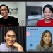 Tangkap layar acara webinar acara Teras Belajar seri ke 18 bersama dengan Narasi/tugu malang