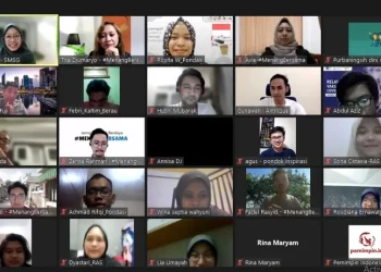 Menang Bersama kolaborasi untuk tangguh bersama melewati pandemi covid-19/tugu malang