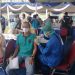 Pemberian vaksin COVID-19 kepada masyarakat Kota Malang di Serbuan Vaksinasi yang berlangsung di Stadion Gajayana Malang. Foto: Feni Yusnia
