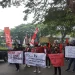 UU - Tuntut Penerapan UU Kekarantinaan Kesehatan, IMM Malang Raya Gelar Demo di Depan Gedung Dewan