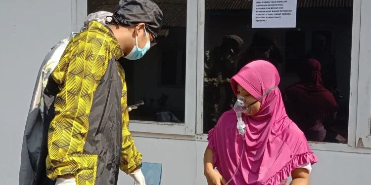 Terapi uap. Foto: M Sholeh