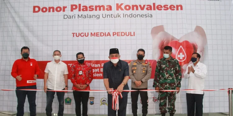 malang - Forkopimda Kota Malang Turut Ramaikan Donor Plasma Konvalesen oleh Tugu Media Group