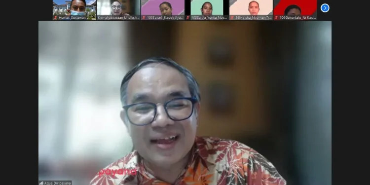 Dr Aqua Dwipayana. Foto: dok