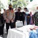 Kapolresta Malang Kota, AKBP Budi Hermanto, saat meninjau pelaksanaan vaksinasi COVID-19 di UIN Malang, pada Minggu (15/8/2021). Foto: Humas Makota