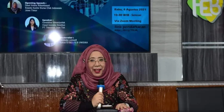 Dekan FEB Unisma, Nur Diana. Foto: dok