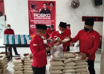 PDIP - DPC PDIP Kota Batu Buka 5 Posko Gotong Royong Penanganan COVID-19