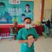 Anggota Komisi X DPR RI, Hasanuddin Wahid atau akrab disapa Cak Udin, saat melawat program Vaksinasi Indonesia Bangkit di Kota Batu, pada Senin (23/8/2021). Foto: Ulul Azmy