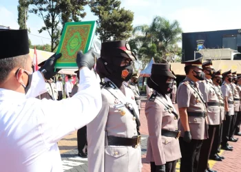 Mutasi, 9 Perwira Polres Batu Emban Tugas Baru