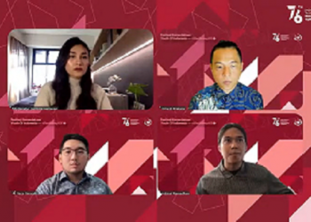 Rangkaian acara Youth of Indonesia dalam festival kemerdekaan/tugu malang