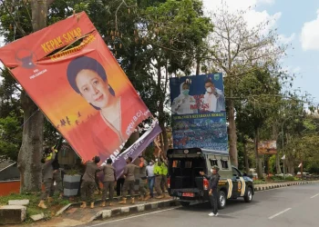 Baliho - Baliho Puan di Kota Batu Jadi Sasaran Vandalisme