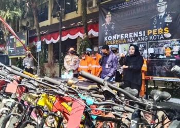 Polresta Malang Kota Tangkap 2 Pencuri Spesialis Sepeda Gowes