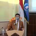 Dekan FST Unikama Dr I Ketut Suastika, M. Si saat memberikan sambutan / tangkapan layar