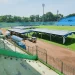 Persiapan vaksinasi massal di Stadion Gajayana
