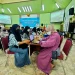 Siswa SMAN 2 menjalani pemeriksaan untuk persiapan vaksinasi.
