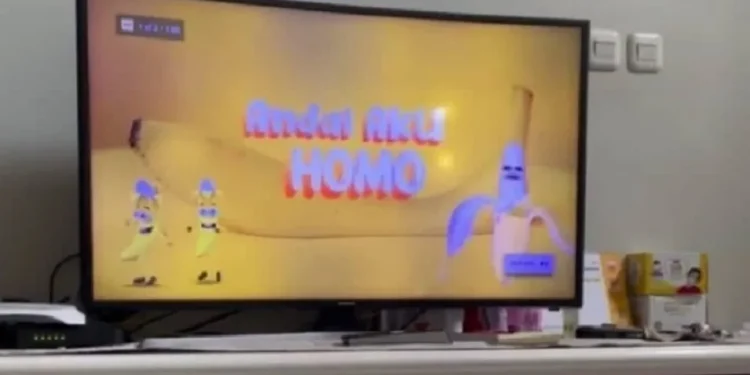 Postingan Instagram warganet ketika iklan ‘Aku Bukan Homo’ muncul di YouTube Kids pada Senin (13/9/2021)/tugu malang