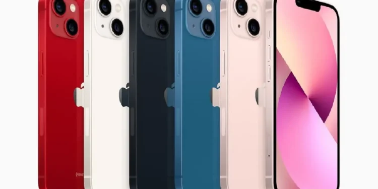 Tampilan design iPhone 13/tugu malang