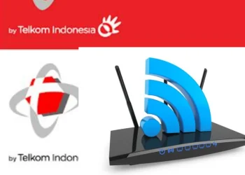 Ilustrasi jaringan internet Telkomsel