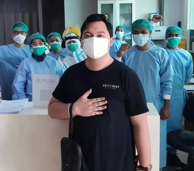 Kondisi Chandra Liow setelah sembuh dari Covid-19/tugu malang
