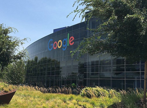 Googleplex, kantor pusat Google yang terletak di Mountain View, California, Amerika Serikat/tugu malang