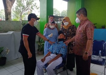 Swab acak yang dilakukan kepada pelajar di Kota Malang