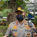 Kapolresta Malang Kota memberikan keterangan pada wartawan terkait kasus fetish mukena.