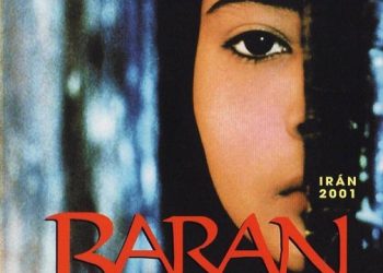 Poster film Baran tahun 2001 yang disutradarai oleh Majid Majidi/tugu malang