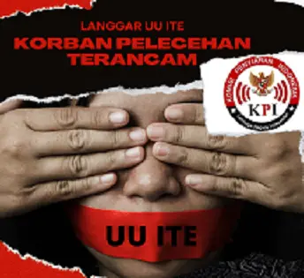 Ilustrasi UU ITE yang menjerat banyak orang melalui pasal-pasal karet di dalamnya termasuk korban dugaan pelecehan seksual di KPI Pusat/tugu malang
