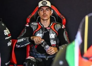 Maverick Vinales menjalani test bersama Aprilia di Misano pasaca hengkang dari Yahama/tugu malang