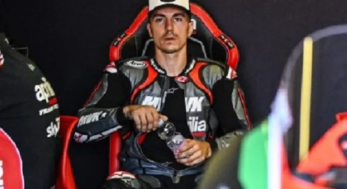 Maverick Vinales menjalani test bersama Aprilia di Misano pasaca hengkang dari Yahama/tugu malang