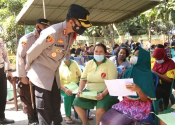 Polres Malang Salurkan 5 Ribu Dosis Vaksin COVID-19 untuk Warga Pakisaji