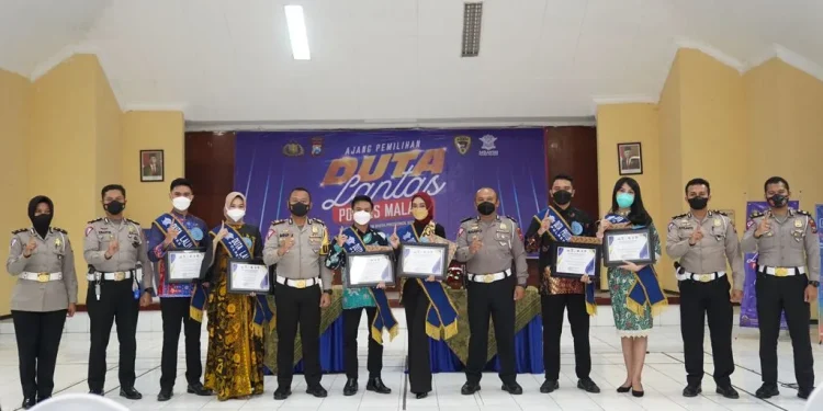 Pemilihan duta-duta Polres Malang. Foto: Rizal Adhi
