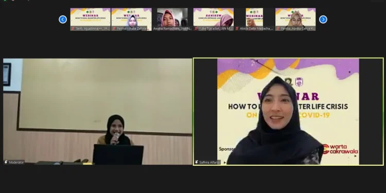 psikologi - Dema Fakultas Psikologi UIN Malang Gelar Webinar Atasi Quarter Life Crisis