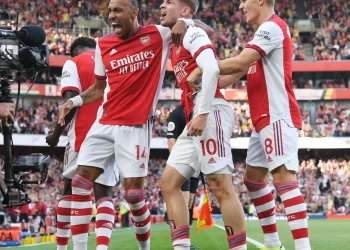 The Gunners Gulung Tottenham Hotspur 3-1 di Emirates Stadium