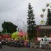 Suasan alun-alun Kota Batu