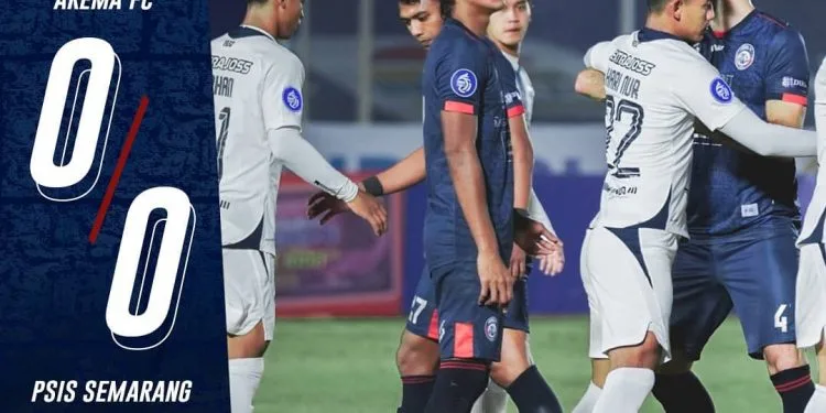 Arema FC vs PSIS : 0-0