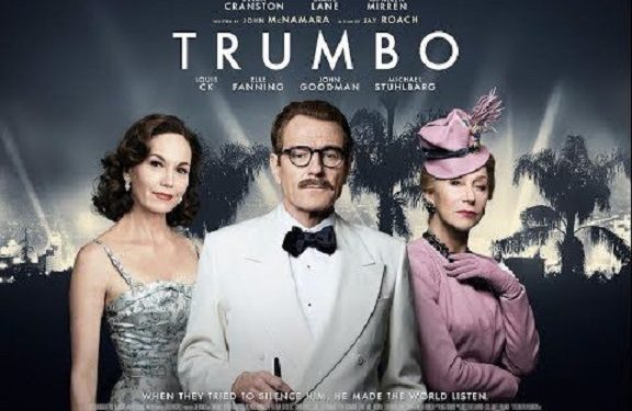 Poster film Trumbo, salah satu film yang mengisahkan penulis komunis asal Amerika Serikat, Dalton Trumbo/tugu malang