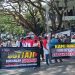Aksi protes Wali Kota Malang terkait gowes di Pantai Kondang Merak