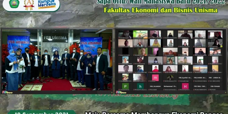 Silaturahmi FEB Unisma dan Orang tua mahasiswa baru