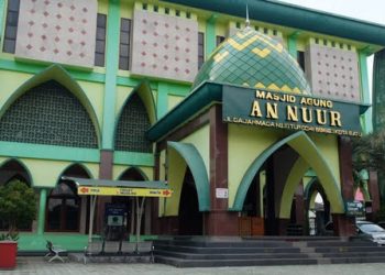 Masjid AnNur Salah satu yang akan menerima dana hibah