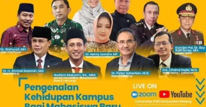 Pengenalan mahasiswa baru Unikama